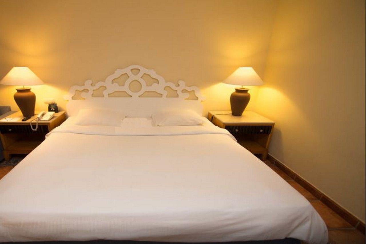 Hotel Jaz Sharm Dreams Exteriér fotografie A bed